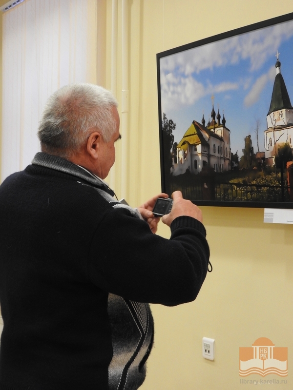 Открытие фотовыставки Владимира Давыдова «Русь православная»
