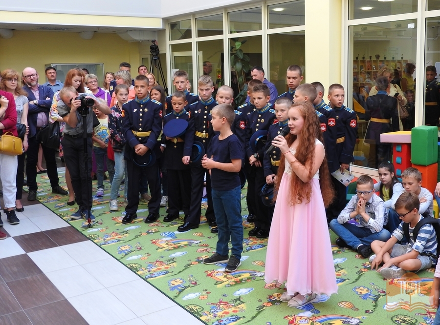 Торжественное открытие Центра детского чтения в Национальной библиотеке