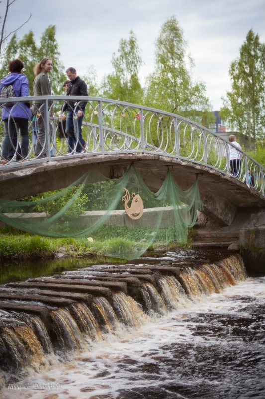 Мостик над Неглинкой. Золотая рыбка.