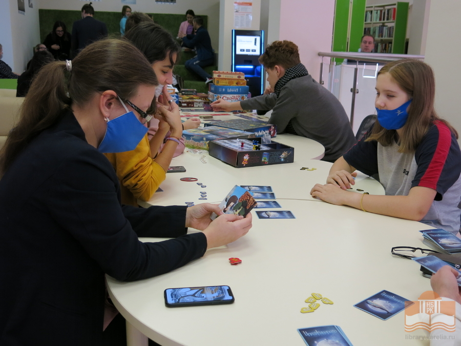 Игротека в рамках Недели комиксов в Национальной библиотеке Карелии