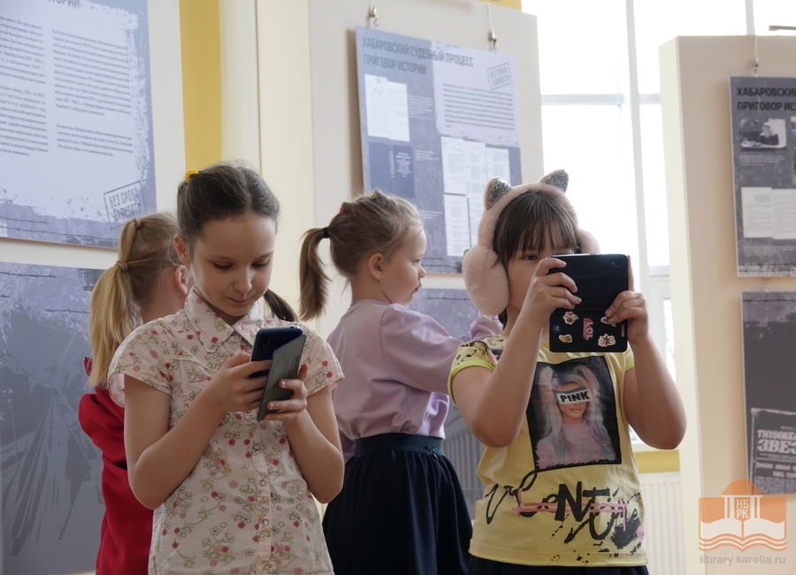 В Национальной библиотеке Карелии впервые побывали третьеклассники Шуйской школы №1