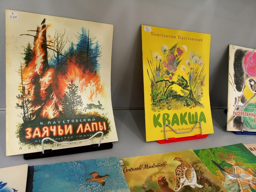 «Писатели-натуралисты»: книжная выставка в Центре детского чтения