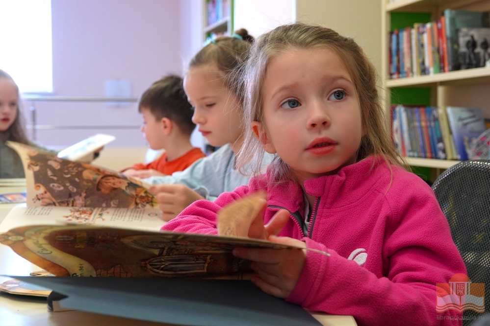 Большой интерес маленьких читателей вызвали книги