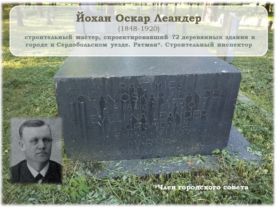 Семейное захоронение Леандеров л3