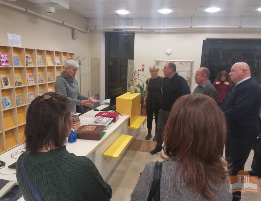 Сотрудники радиотелевизионного передающего центра посетили Национальную библиотеку Карелии