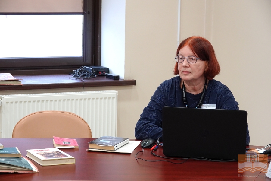 Ведущая «Литературного четверга» Ирина Кондратьева