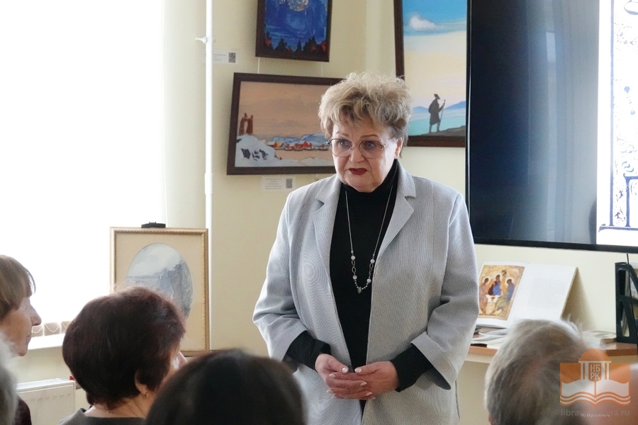 Л.П. Жохова, руководитель Карельского центра Николая Рериха