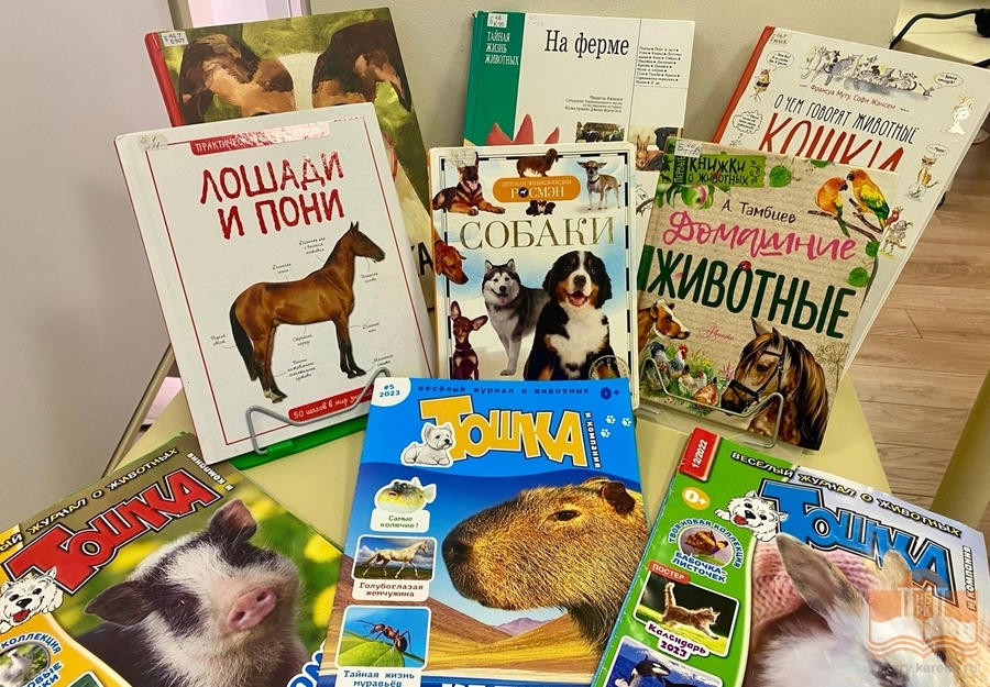 Книги из фонда Национальной библиотеки Карелии, представленные на мероприятии