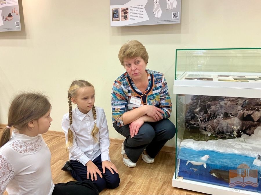 Экскурсия в Национальную библиотеку 2 класса Деревянской средней школы № 9